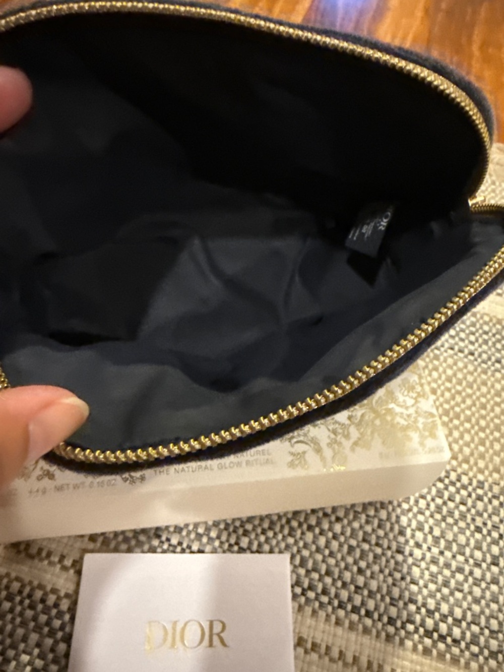 GWP Dior Beauty Make Up Pouch - Picture 2 of 3